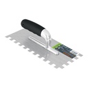 LLG-6CG | Llana 11' dentado cuadrado 1/2', 6 rem, mango comfort grip