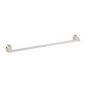 AQA-86G | Toallero de barra metálico acabado cromo-oro, Foset Aqua
