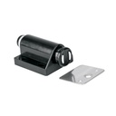PIMA-6 | Pistón Magnético para puerta / cajón, negro. Hermex