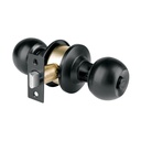 BAL-NE-BPB | Cerradura esfera, cil, baño, negro, blíster, Basic