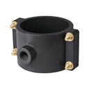 ATD-4 | Abrazadera para toma domiciliaria PP 4' x 1/2', Foset
