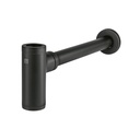 CE-212M | Céspol de bote minimalista 1 1/4', negro, para lavabo, Foset