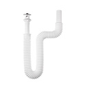 CE-245 | Céspol flexible para lavabo, 90 cm, arillo metálico, Foset
