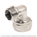 PPG-34M | Codo 90° para PEALPE, 3/4', con rosca macho, Foset