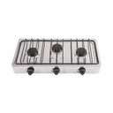 PAGA-3X | Parrilla de gas de sobreponer 3 quemadores, inox, Foset