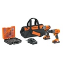 COMBO-20A2 | Combo rotomartillo/destornillador de impacto inal. 20V, PRO
