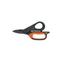 TIEL-6X | Tijera para electricista, 6', acero inox, oxido negro, EXPER