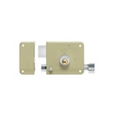 CS-75IQ | Cerradura sobreponer izq instalafácil, llave puntos, caja