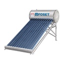 CALE-12S | Calentador solar de agua, 12 tubos, 150L, 4 personas, Foset