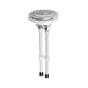 PW-023 | Botón superior universal p/válvula dual para WC, FOSET