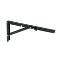 MEP-16N | Ménsula plegable de acero negra 8' x 16', FIERO