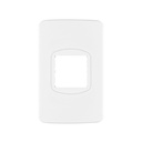 PPSE15-TB | Placa de 1 ventana 1.5 módulos, línea Toledo, Basic