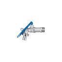 LLE-175L | Llave esfera de seguridad de latón, 175g, Foset